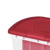 Sterilite Clear Christmas Light and Garland Holiday Storage