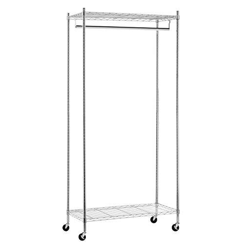 Heavy Duty Rolling Garment Rack