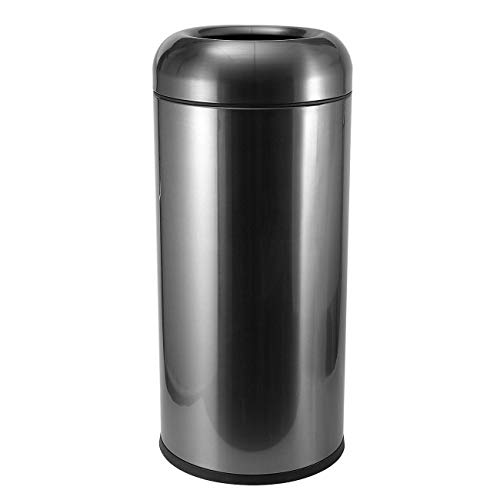 Indoor Garbage Enclosure with Lid Open