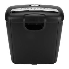6-Sheet Paper Shredder for Home Office - Electric Credit Card Shredder with 2.6 Gallon Wastebasket