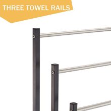 Stainless Steel Tall Outdoor Pool Towel Drying Holder