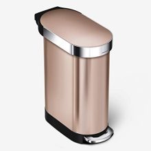 simplehuman 45 Liter / 12 Gallon Slim Hands-Free