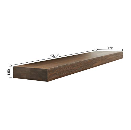 Natural Bamboo Wall Shelf Wall Mounted Shelve