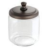 Glass Bathroom Vanity Countertop Storage Organizer