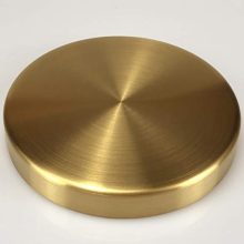 Round Tray Stainless Steel Platter Bathroom