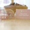 Rosework Rose Gold Desk Organizer for Women