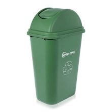 9.5 Gallons Swing-Top Lid Recycle Bin