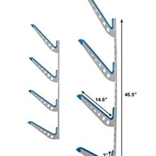 Wakeboard Wall Storage Rack Metal Adjustable