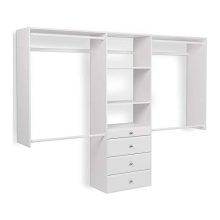 Closet Storage Wall Mounted Wardrobe Organizer Ki