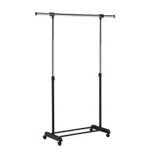 Honey-Can-Do Height-Adjustable Rolling Garment Rack