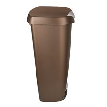 Umbra , Bronze Brim Large Kitchen Trash Stainless Steel