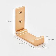 Cozyhouse Aluminum Alloy Clothes Hook Coat Rack
