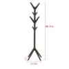 Neasyth Rubber Wood Coat Rack Entryway Standing Hall