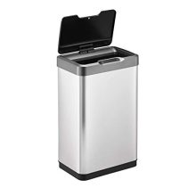 Rectangular Motion Sensor Trash Can
