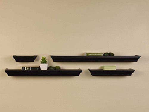 Floating Wall Mount Molding Ledge Shelves