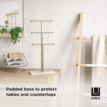 Umbra Trigem Hanging Jewelry Organizer Tiered Tabletop