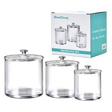 Jars Bathroom Vanity Organizer Canister