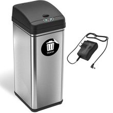 iTouchless 13 Gallon Automatic Touchless Sensor Kitchen Can
