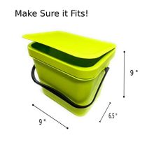 Mifflin Infinity Compost Bin 8L | Indoor/Outdoor