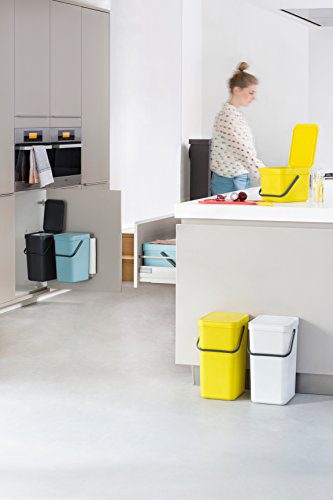 Brabantia Sort & Go Waste Bin 12 L, Mint