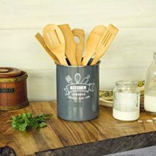 Vintage Utensil Crock to Organize Cooking Spoons