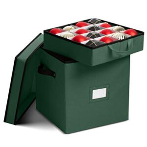 Premium Christmas Ornament storage Box with Lid