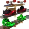 Freestanding Snowboard Rack Storage for: Snowboards, Skis