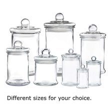 Jar-Bathroom Storage Organizer Canisters