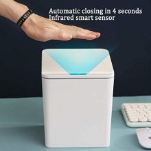 Square Sensor Container Bin Smart Trash
