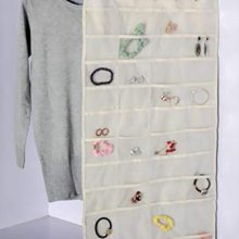 Hanging Jewelry Oganizer Dual-Sided Storage Bag