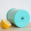 Charming Turquoise Utensil Crock - Stylish Storage for Your Kitchen Tools