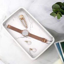 Jewelry Organizer Resin Vanity Tray