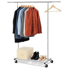 Bextsware Clothes Garment Rack On Wheels