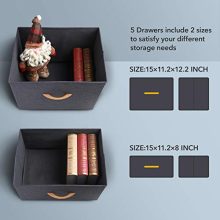 ROMOON Dresser Organizer with 5 Drawers