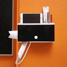Multi-Function Hair Dryer Holder Storage Shelf