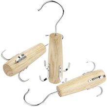 HuaQi Belt Hanger Belt Racks Wooden Closet Accessories