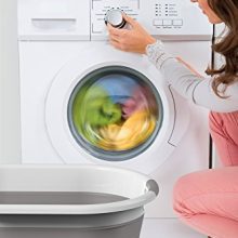 Vremi Collapsible Plastic Laundry Basket