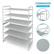Simple Trending 3-Tier Stackable Shoe Rack