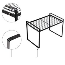 Shantton 2 Pack Kitchen Cabinet Shelf Counter Organizer Rack