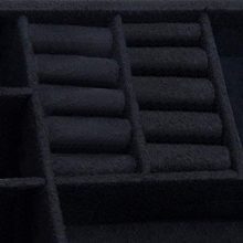 Jewelry Box for Women, QBeel 2 Layer, 36 Compartments