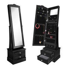 Storage Cabinets, 360 Rotating Jewelry Organizer