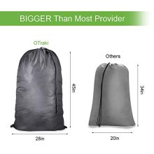 OTraki XL Travel Laundry Bags 2 Pack 28 x 45 inch