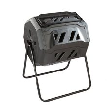 Dual Chamber Rolling Compost Tumbler