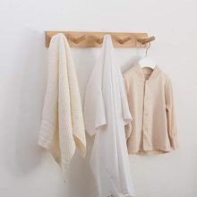 Modern Wall Mounted Coat and Hat Rack