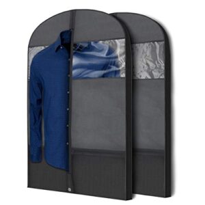 Plixio Gusseted Garment Bags Suit Bag for Travel