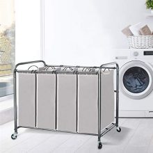 STORAGE MANIAC 4 Section Laundry Sorter