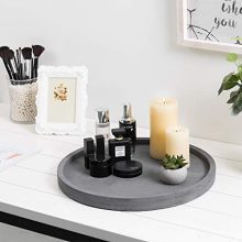 Luxury Organization: MyGift 16-inch Dark Gray Concrete Vanity Tray