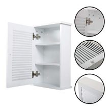 JAXSUNNY 21”H Modern Wall-Mounted Floating Storage Medicine Cabinet