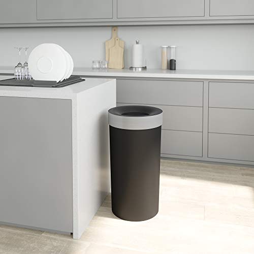 16.5-Gallon Kitchen Trash Large Garbage Can for Indoor