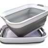 Collapsible Plastic Laundry Basket